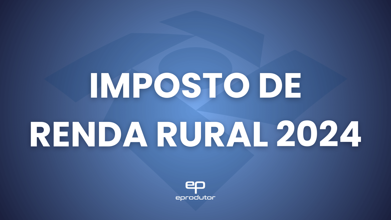 Imposto de Renda Rural 2024.